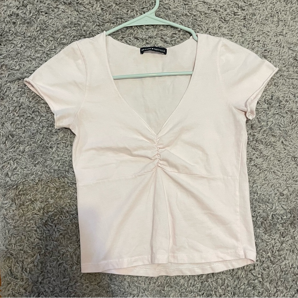 Brandy Melville Gina top light pink